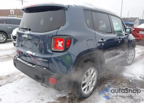 2021 Jeep Renegade Limited 4X4 из США, поврежденный, VIN ZACNJDD19MPM46481